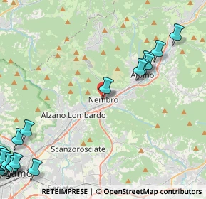 Mappa 24027 Nembro BG, Italia (7.039)