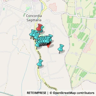 Mappa Via Frassine, 30023 Concordia Sagittaria VE, Italia (0.45652)
