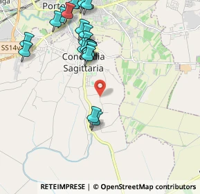 Mappa Via Frassine, 30023 Concordia Sagittaria VE, Italia (2.243)
