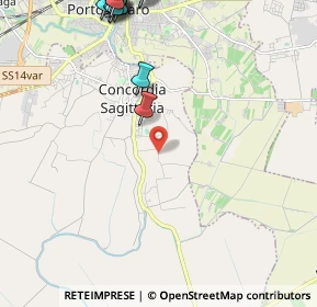 Mappa Via Frassine, 30023 Concordia Sagittaria VE, Italia (3.308)