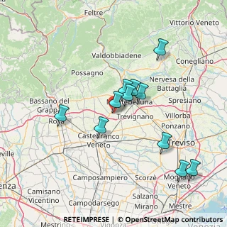 Mappa Via S. Apollonia, 31030 Altivole TV, Italia (13.34909)