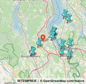 Mappa SS142, 28040 Oleggio Castello NO, Italia (6.68231)