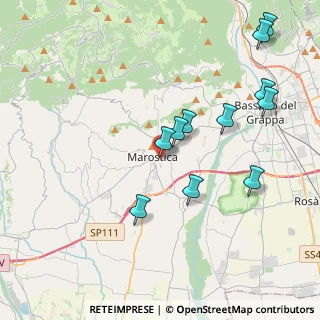 Mappa Via 51 Battaglione Bersaglieri, 36063 Marostica VI, Italia (4.15)