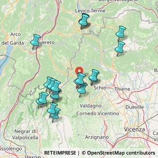 Mappa Via Gisbenti, 36030 Valli del Pasubio VI, Italia (15.946)