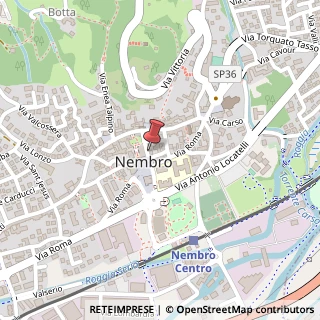 Mappa Via Orti, 4, 24027 Nembro, Bergamo (Lombardia)