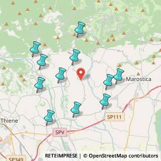Mappa Via Poletti, 36030 Fara vicentino VI, Italia (4.01909)