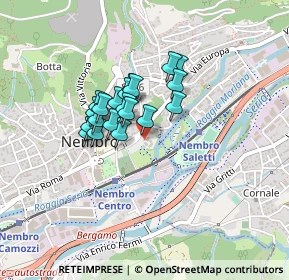 Mappa Via Famiglia Riccardi, 24027 Nembro BG, Italia (0.2885)