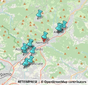 Mappa Via Famiglia Riccardi, 24027 Nembro BG, Italia (3.63214)