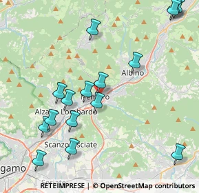 Mappa Via Famiglia Riccardi, 24027 Nembro BG, Italia (4.76563)