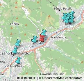 Mappa Via Famiglia Riccardi, 24027 Nembro BG, Italia (2.33071)