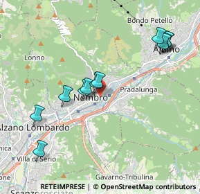 Mappa Via Famiglia Riccardi, 24027 Nembro BG, Italia (2.0125)