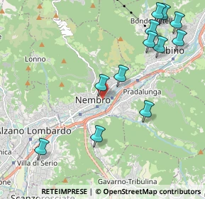 Mappa Via Famiglia Riccardi, 24027 Nembro BG, Italia (2.44)