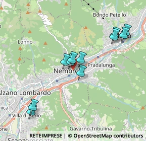 Mappa Via Famiglia Riccardi, 24027 Nembro BG, Italia (1.79455)