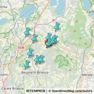 Mappa Via Risorgimento, 23891 Barzanò LC, Italia (2.51083)