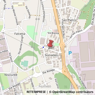 Mappa Via Monte Cimone, 36, 21043 Castiglione Olona, Varese (Lombardia)