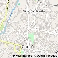 Mapa Cantù