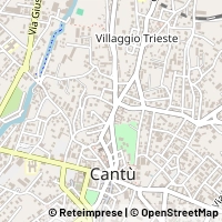 Kaart Cantù
