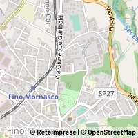 Map Fino Mornasco
