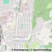 Map Venegono Inferiore