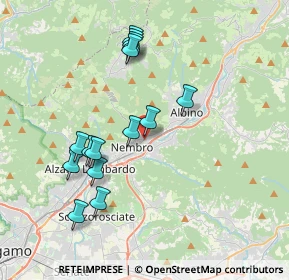 Mappa Via T.Tasso, 24027 Nembro BG, Italia (3.62643)