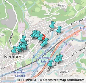 Mappa Via T.Tasso, 24027 Nembro BG, Italia (0.428)