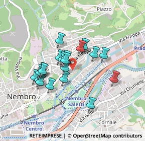 Mappa Via T.Tasso, 24027 Nembro BG, Italia (0.357)