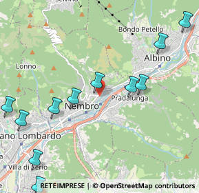 Mappa Via T.Tasso, 24027 Nembro BG, Italia (2.60636)