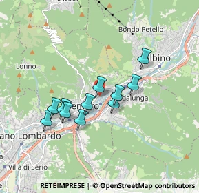 Mappa Via T.Tasso, 24027 Nembro BG, Italia (1.40364)