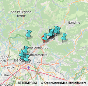 Mappa Via T.Tasso, 24027 Nembro BG, Italia (5.34615)