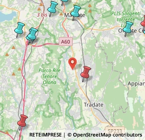 Mappa Via Monte Cimone, 21043 Castiglione Olona VA, Italia (7.34684)