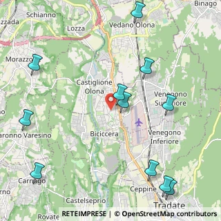 Mappa Via Monte Cimone, 21043 Castiglione Olona VA, Italia (2.73545)