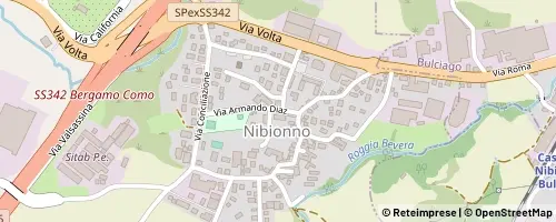 Mappa Nibionno