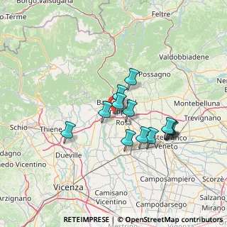 Mappa Strada Rambolina, 36061 Bassano del Grappa VI, Italia (11.44692)