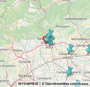 Mappa Strada Rambolina, 36061 Bassano del Grappa VI, Italia (31.131)