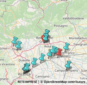 Mappa Strada Rambolina, 36061 Bassano del Grappa VI, Italia (16.413)
