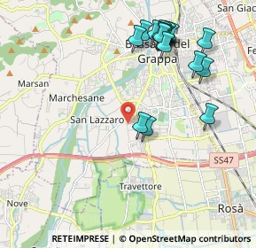 Mappa Strada Rambolina, 36061 Bassano del Grappa VI, Italia (2.2)