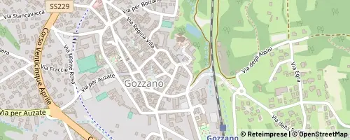 Mappa Gozzano