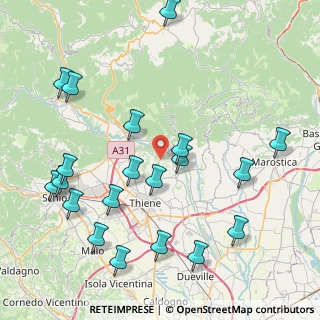 Mappa Via Grumalto, 36030 Zugliano VI, Italia (9.638)