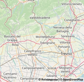 Mappa Viale delle industrie, 31030 Dosson Di Casier TV, Italia (8.795)