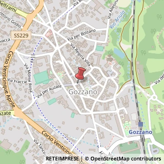 Mappa Via I Maggio, 3, 28024 Gozzano, Novara (Piemonte)