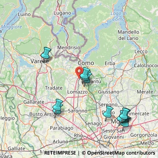 Mappa Viale Risorgimento, 22073 Fino Mornasco CO, Italia (18.46923)