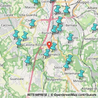 Mappa Viale Risorgimento, 22073 Fino Mornasco CO, Italia (2.5755)
