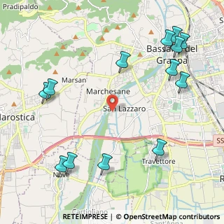 Mappa Via S. Patrizio, 36061 Bassano del Grappa VI, Italia (2.75)