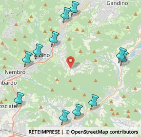 Mappa Via Lucchetti, 24021 Albino BG, Italia (5.25273)
