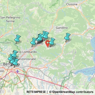 Mappa Via Lucchetti, 24021 Albino BG, Italia (7.285)