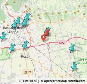 Mappa Mussolente, 36060 Romano d'Ezzelino VI, Italia (5)