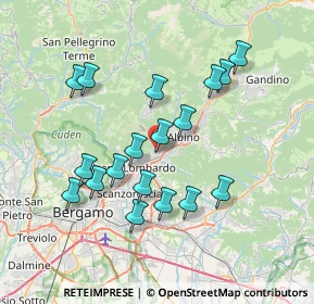 Mappa Via Torquato Tasso, 24027 Nembro BG, Italia (6.90389)