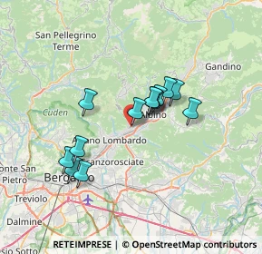 Mappa Via Torquato Tasso, 24027 Nembro BG, Italia (5.38615)