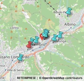 Mappa Via Torquato Tasso, 24027 Nembro BG, Italia (1.21727)