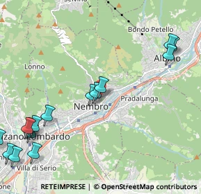 Mappa Via Torquato Tasso, 24027 Nembro BG, Italia (2.83667)